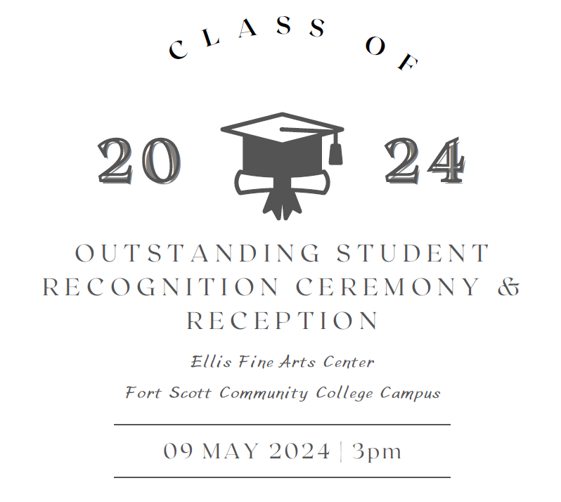 Class of 2024 Outstanding Student Recognition Ceremony & Reception. Ellis Fine Arts Center. Ellis Fine Arts Center. FSCC Campus. May 9, 2024 @ 3pm.