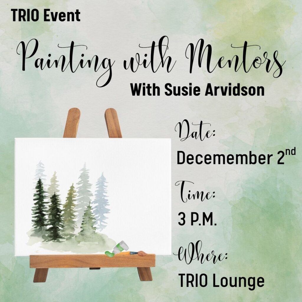TRIO Painting with Mentor's Graphic